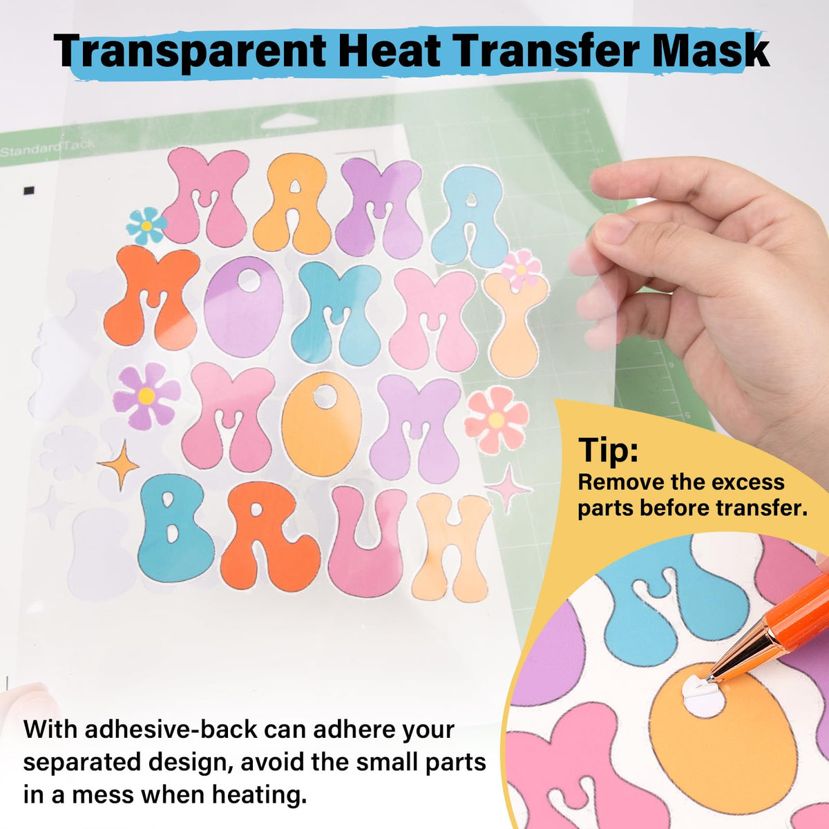 TECKWRAP Printable Heat Transfer Paper for T-Shirts 15 Sheets, 8.3" X 11.7" Printable Heat Transfer Vinyl for Inkjet Printer, Iron on Transfer Paper for Light and Dark Fabric (Matte White)